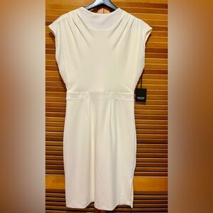 Simply Vera Vera Wang Cream Sleeveless Sheath Dress